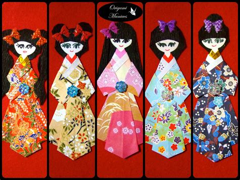 Origami Maniacs Cute Japanese Doll