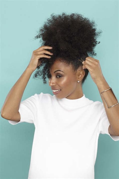 Natural Hair Puff 2 Ways To Achieve This Easy Look In 2020 Natural