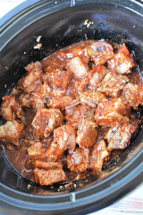 Slow Cooker Riblets How To Cook Pork Riblets In Crockpot