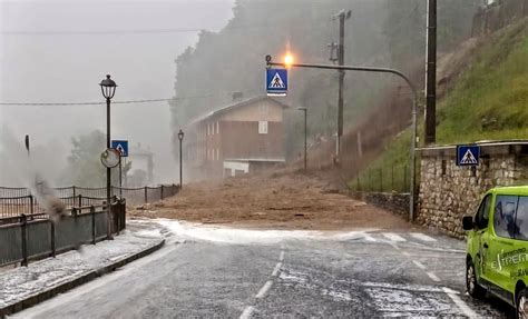 Tempesta A Bergamo Emergenza Frana A Trabuchello LombardiaNera It