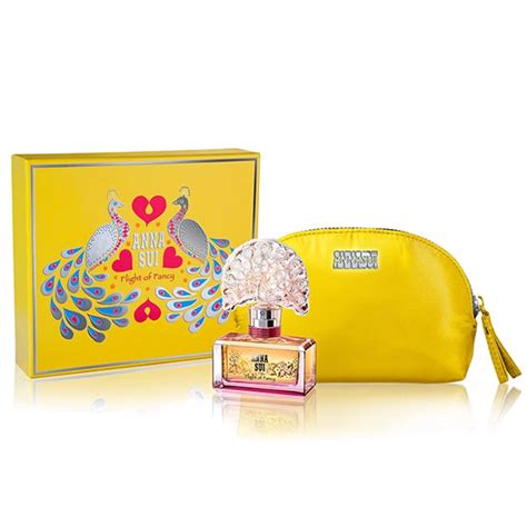 Anna Sui Flight Of Fancy Gift Set Ml Edt Pouch Perfumes Of London