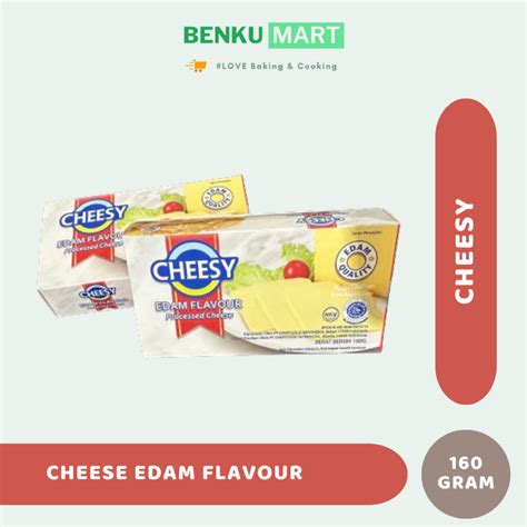 Jual Cheesy Edam Flavour Keju Rasa Edam Gram Halal Shopee Indonesia