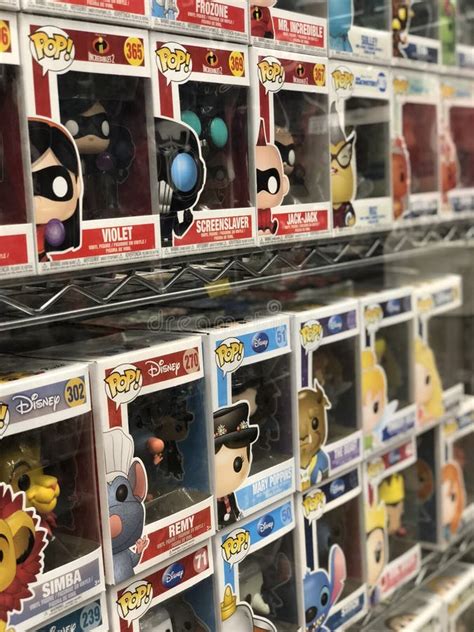 Funko Pop Vinyl Figures Editorial Stock Photo Image Of Figures 159723873