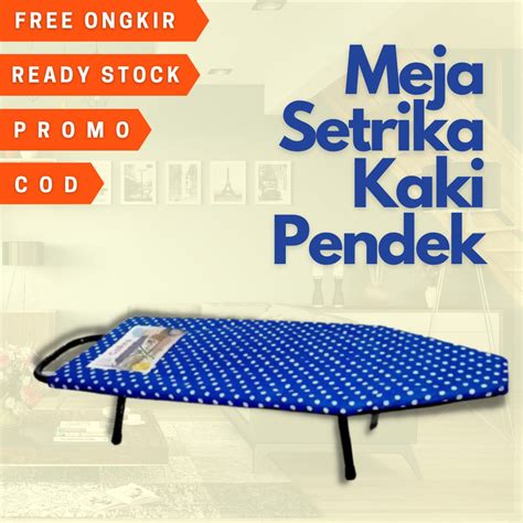 Jual Meja Setrika Duduk Lesehan Meja Setrika Kaki Pendek Meja