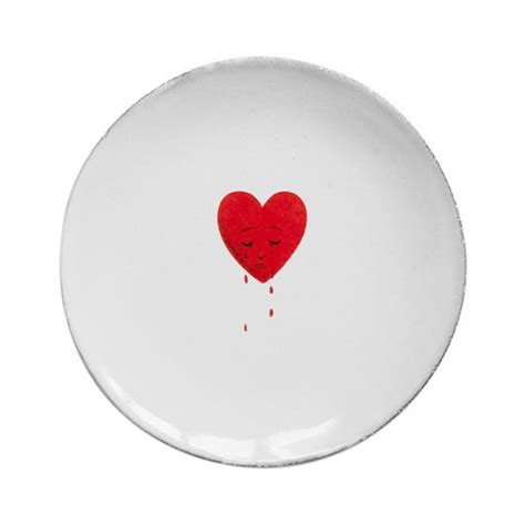 Small Crying Heart Plate