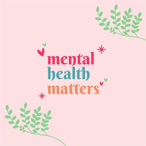 Premium Vector World Mental Health Day Vector