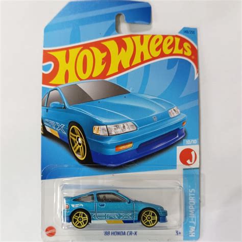 Hot Wheels Honda Cr X Blue Shopee Philippines