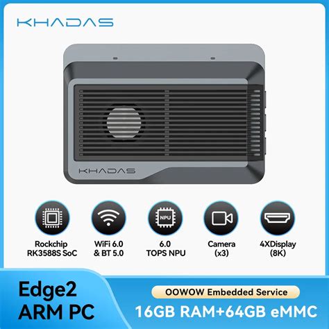 Khadas New Edge Rockchip Rk S Soc Single Board Computer With X K