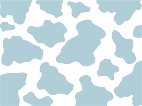 Blue Cow Print For Wallpaperbackground Cow Wallpaper Cow Print