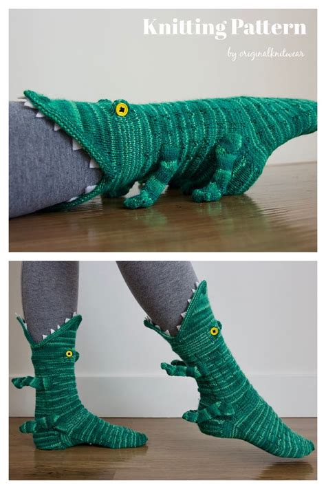 Crocodile Socks Knitting Pattern Artofit