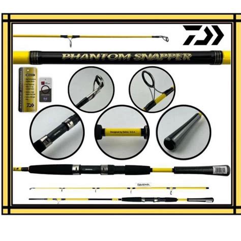 Jual Joran Popping Daiwa Phantom Snapper Full Fuji Surf Casting