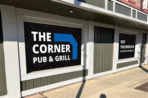 Corner Pub Bar And Grill Branding Taylor Hieber