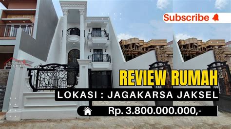 Rumah Siap Huni Desain American Classic Di Jakarta Selatan Youtube