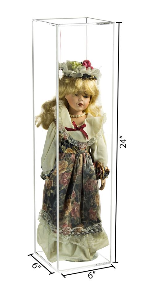 Acrylic Figurine Display Case For Doll Bobblehead Action Etsy