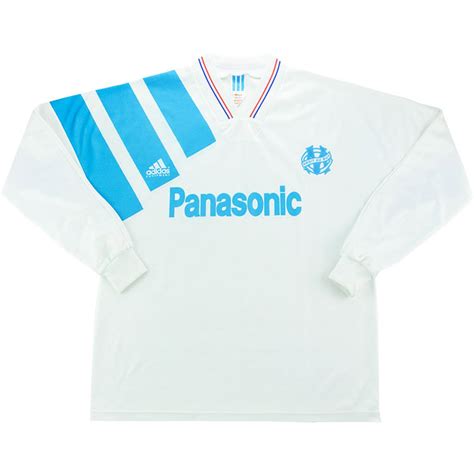 Olympique Marseille 1992 93 Home Shirt Football Shirt Culture