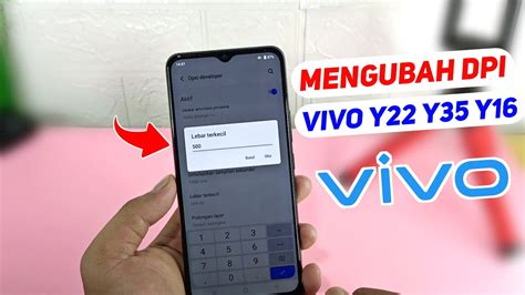 Cara Mengubah Dpi Di Hp Vivo Y Y Y Dan Vivo Lainnya Youtube