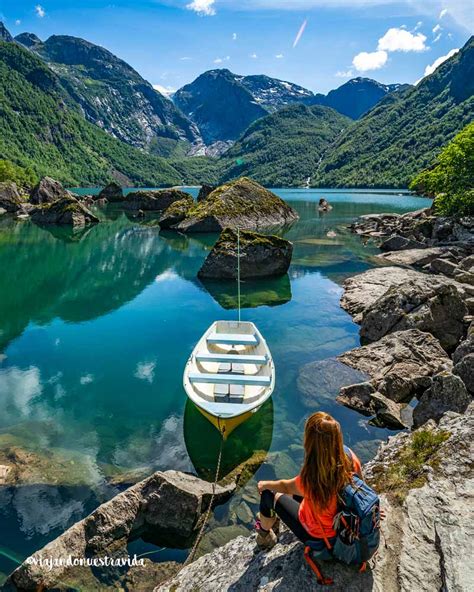 Las Mejores Rutas De Senderismo En Noruega Mapa Viajando Nuestra