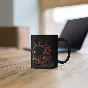 Ferrari Mug, Ferrari Racing, Speedometer Mug, Racing Cups, Unique Mug ...