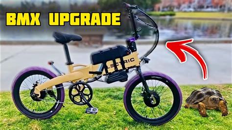 Pimp My Bike Lectric Xp Bmx Upgrade Turtle Neck Shorty Test Ride Youtube