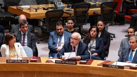 Un Security Council Passes Resolution Demanding For Immediate Gaza