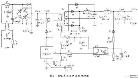 24v开关电源原理电路图 基础知识 电子元件技术网电子百科