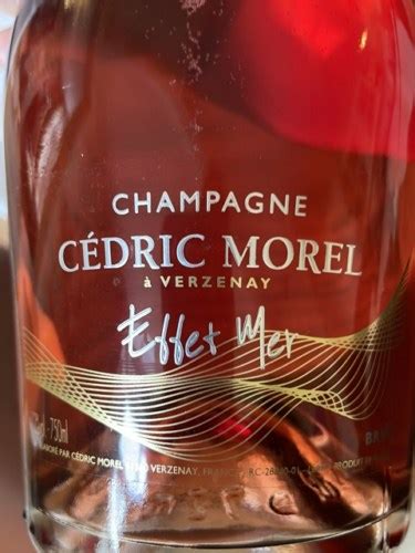 Cedric Morel Effet Mer Brut Champagne Grand Cru Verzenay Vivino Canada