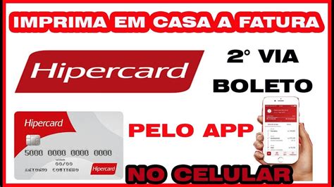 Como Imprimir a 2º Via Da Fatura Do Boleto Cartão De Crédito