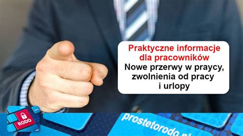 Zmiany W Prawie Pracy Informacje Dla Pracownik W Proste To Rodo W