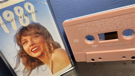 Taylor Swift 1989 Taylors Version Cassette Crystal Skies Bluerose