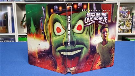 Maximum Overdrive Remastered Blue Ray Steelbook Unboxing Youtube