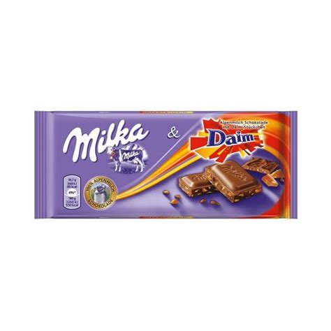 Tablette Chocolat Daim Milka Allo Frangin