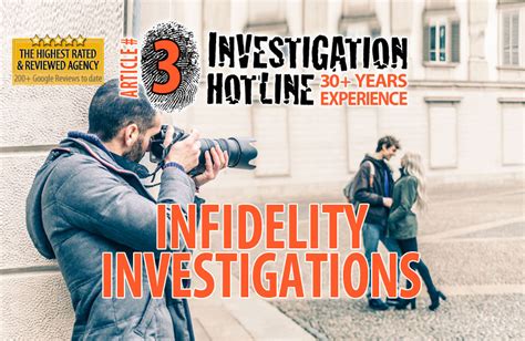 How Private Investigator Conducts Infidelity Investigations