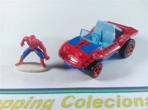 Hot Wheels Spider Mobile Boneco Do Homem Aranha Parcelamento Sem Juros