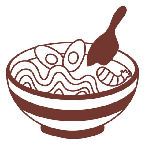 Diseño Png Y Svg De Ramen Svg 8 1 Para Camisetas