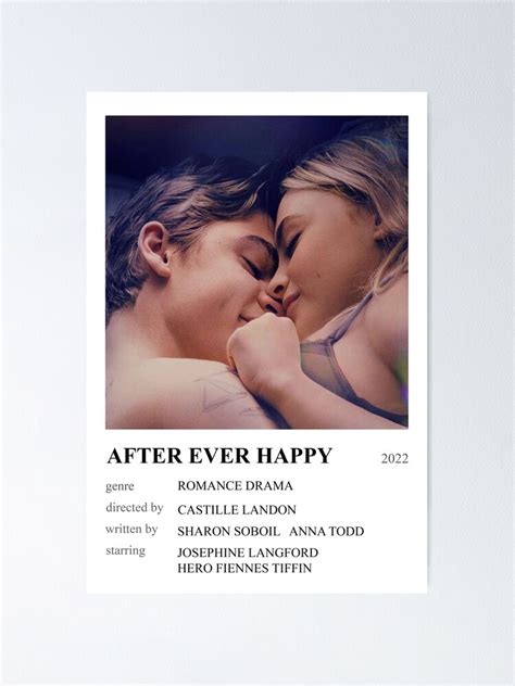 "AFTER EVER HAPPY (2022)" Poster for Sale by OneStopAway | Redbubble