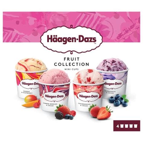 H Agen Dazs Glace Fruit Collection Haagen Dazs