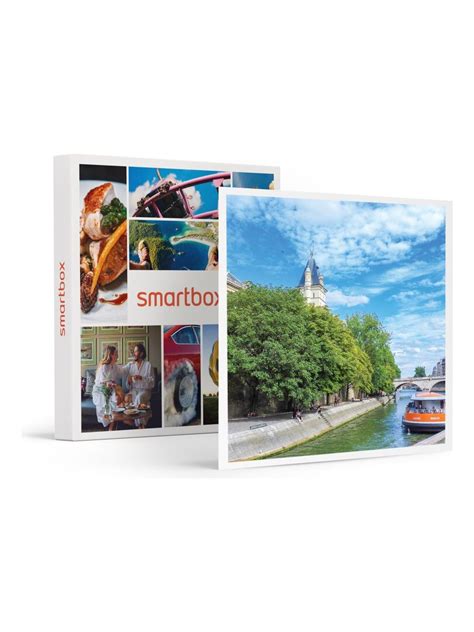 SMARTBOX Coffret Cadeau Découverte de Paris croisière et visites en