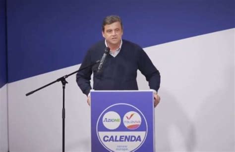 Carlo Calenda Alla Presentazione Della Candidatura Di Letizia Moratti