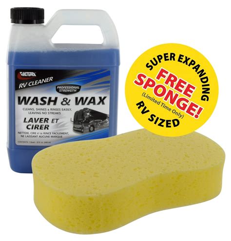 RV Wash & Wax, 64 oz. Bottle - Valterra.com