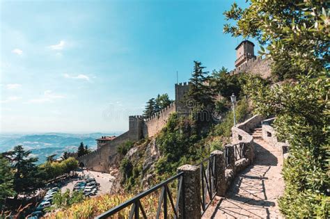 Fortress Of Guaita In The Republic Of San Marino Italy Stock Image