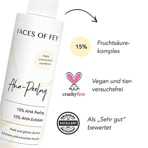 15 AHA Peeling chemisches Fruchtsäurepeeling mit Milchsäure