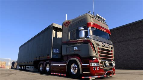 Scania R Rjl Topline 420hp Straight Pipe Sound【ets2】euro Truck