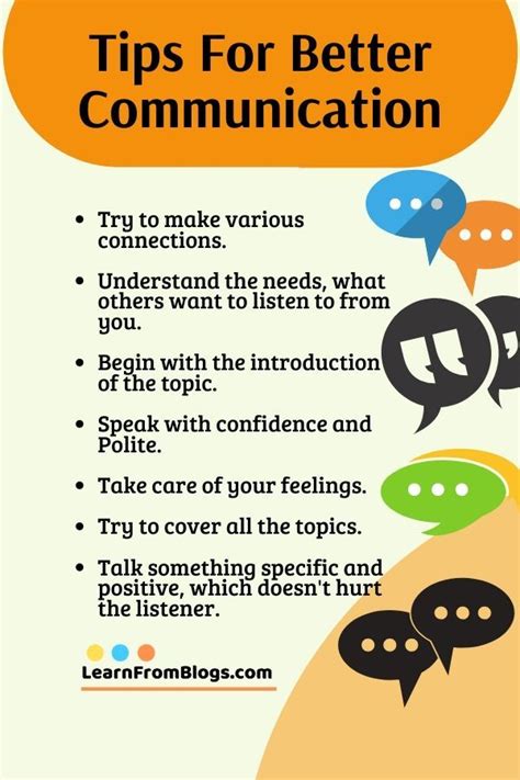 Tips For Better Communication Try To Make Various Connections Understand The Needs Wh Good