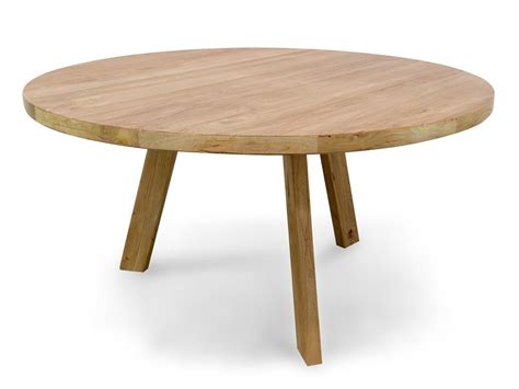 Ethan Reclaimed Elm Wood 15m Round Dining Table Interior Secrets