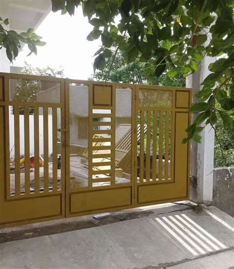 Modern Mild Steel Swing Gate For Home X Feet At Rs Sq Ft In