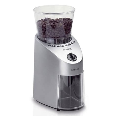 Nivona CafeGrano NICG 130 Mühle mit Kegelmahlwerk - Silber