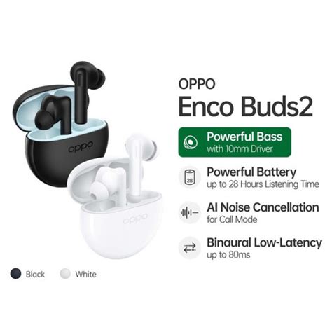 Jual Oppo Enco Buds 2 Oppo Enco Buds2 Powerful Bass Garansi Resmi