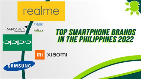 Top Smartphone brands in the Philippines 2022