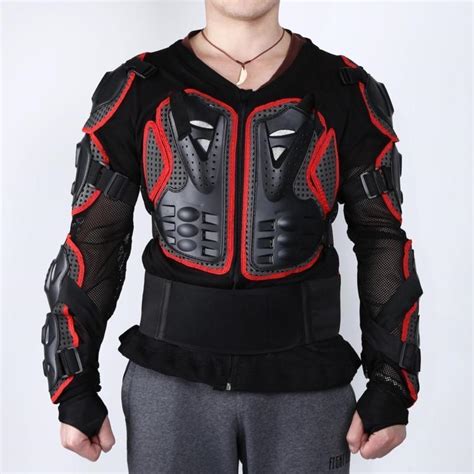 Letdown Motorcycle Full Body Armor Jacket Motocross Racing Spine Chest