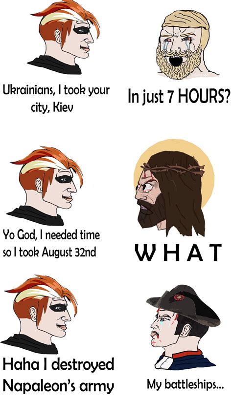 Almost Daily Valhalla Memes #36- Sigma Male Caspian vs Ukrainians, Jesus and Napaleon Bonaparte ...